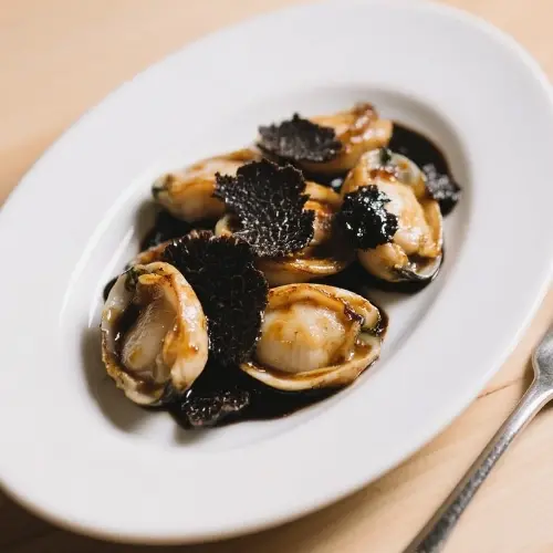 黑松露醬炒帶子