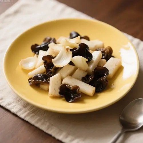 鮮淮山百合炒木耳